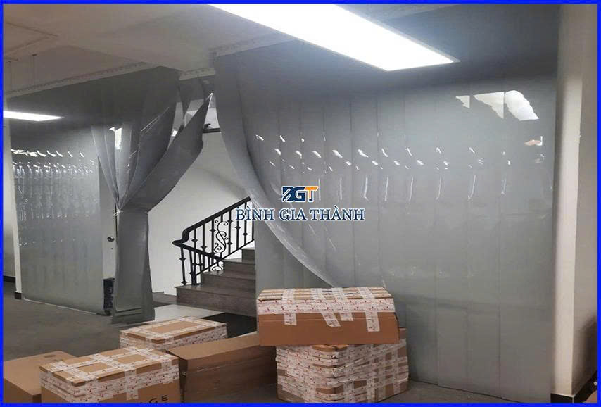 MÀN NHỰA PVC MÀU XÁM MÀN NHỰA PVC MÀU XÁM