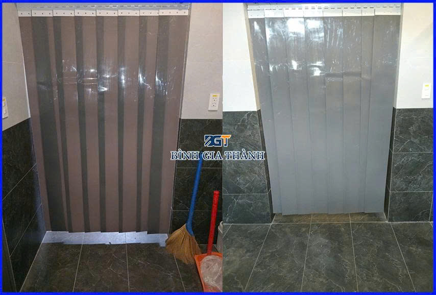 MÀN NHỰA PVC MÀU XÁM GHI VÀ TRẮNG SỮA MÀN NHỰA PVC MÀU XÁM GHI VÀ TRẮNG SỮA