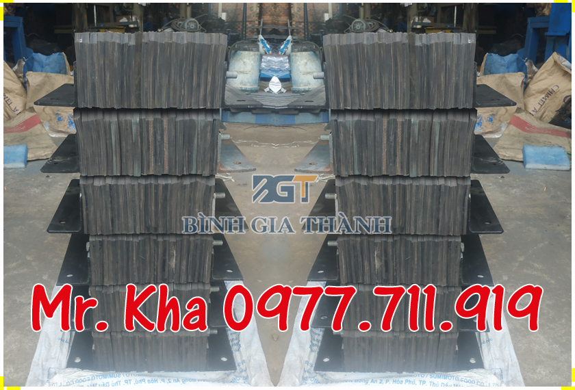 CAO SU BỐ VẢI - CAO SU NHIỀU LỚP Cao su giam chan nhieu lop 01