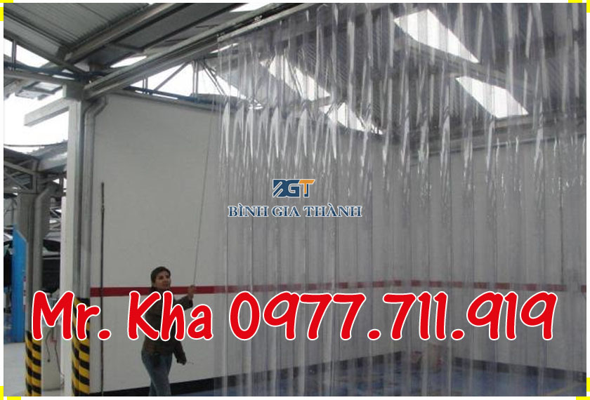 VÁCH NGĂN MÀN NHỰA PVC, RÈM NHỰA PVC