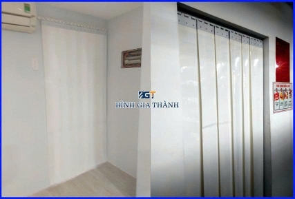 RÈM NHỰA PVC TRẮNG SỮA