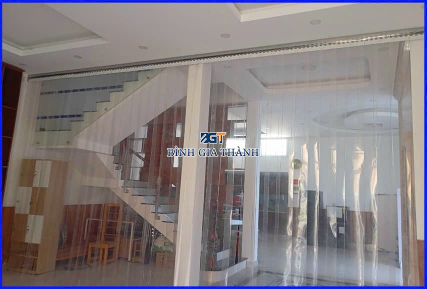 RÈM NHỰA PVC TRONG SUỐT CHO NHÀ XƯỞNG, KHO LẠNH, XÍ NGHIỆP