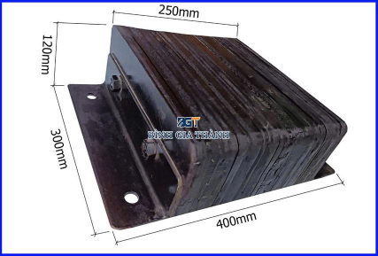 CAO SU GIẢM CHẤN NHIỀU LỚP GHÉP TỪ CAO SU BỐ 