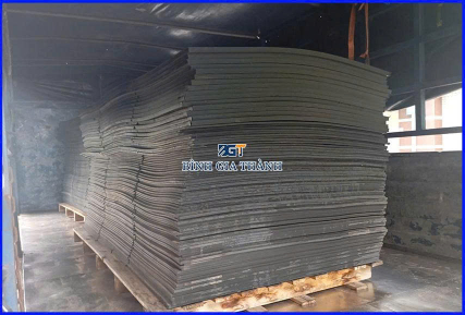 CAO SU TẤM MÀU ĐEN DÀY 10mm