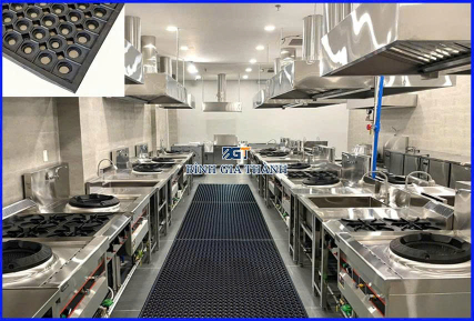 CAO SU TRẢI SÀN CÓ LỔ THOÁT NƯỚC