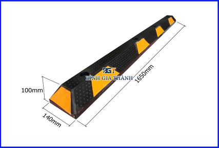 CHẶN LÙI XE HƠI TRONG TẦNG HẦM 1.65M, 1.83M - GỜ CHẶN BÁNH XE Ô TÔ CỞ LỚN