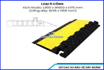 GỜ CAO SU BẢO VỆ CÁP