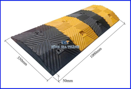 GỜ GIẢM TỐC CAO SU VÀNG ĐEN