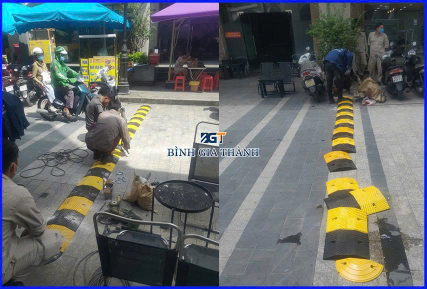 GỜ GIẢM TỐC VÀNG ĐEN