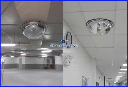 GƯƠNG CẦU LỒI QUAN SÁT GÓC KHUẤT INOX