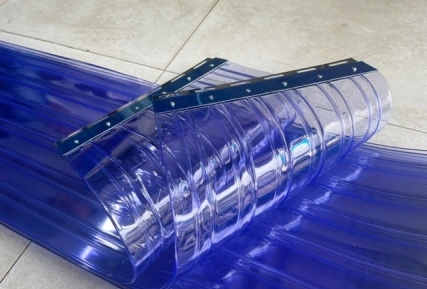 LẮP ĐẶT MÀN NHỰA PVC XANH TRONG SUỐT TẠI TPHCM