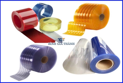 MÀN NHỰA PVC MÀU ĐỎ