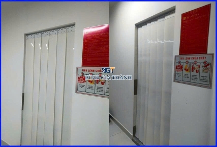 MÀN NHỰA PVC MÀU XÁM GHI VÀ TRẮNG SỮA