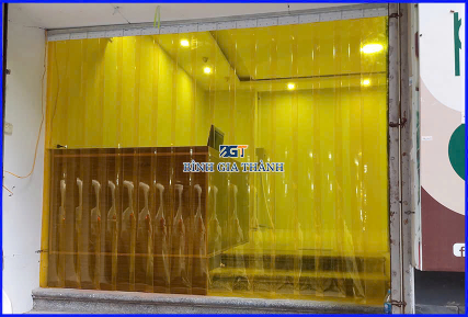 MÀN NHỰA PVC TRONG SUỐT NGĂN PHÒNG LẠNH, CHỐNG TĨNH ĐIỆN