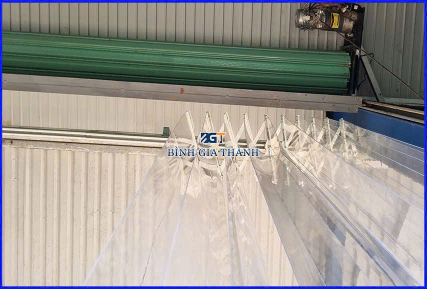 MÀN NHỰA PVC TRONG SUỐT NGĂN PHÒNG LẠNH, CHỐNG TĨNH ĐIỆN