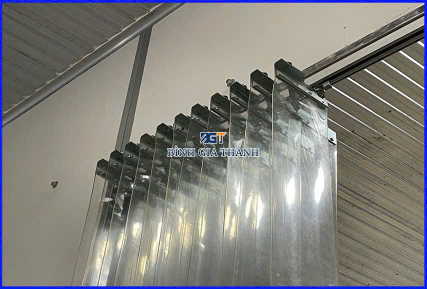 MÀN NHỰA PVC TRONG SUỐT NGĂN PHÒNG LẠNH, CHỐNG TĨNH ĐIỆN