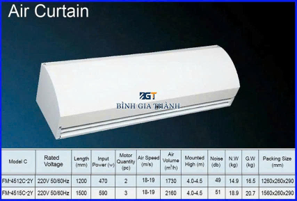 QUẠT CẮT GIÓ DÀI 1.2M
