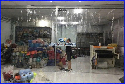 RÈM NHỰA PVC DÀNH CHO GARA VÀ TRẠM RỬA XE