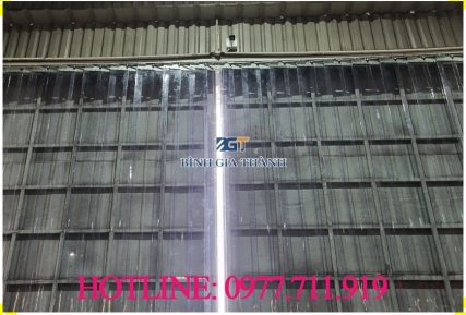 RÈM NHỰA PVC KÉO XẾP - RÈM NHỰA LÙA