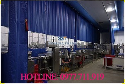 RÈM NHỰA PVC KHỔ LỚN 