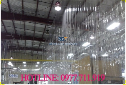 RÈM NHỰA PVC KHỔ LỚN 