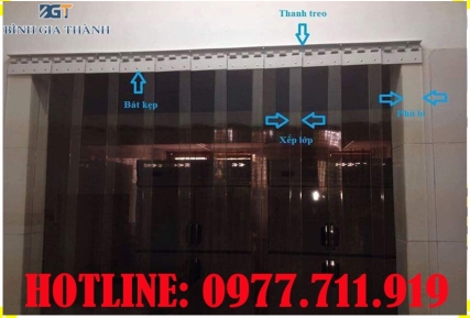 RÈM NHỰA PVC - MÀN NHỰA PVC CÁCH ÂM BGT