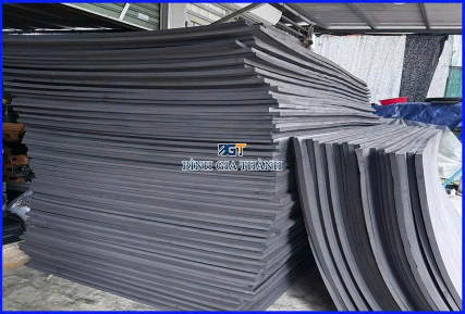TẤM MÚT XỐP EVA MÀU ĐEN DÀY 10MM
