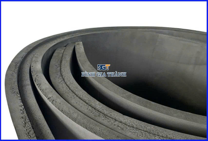 TẤM MÚT XỐP EVA MÀU ĐEN DÀY 10MM