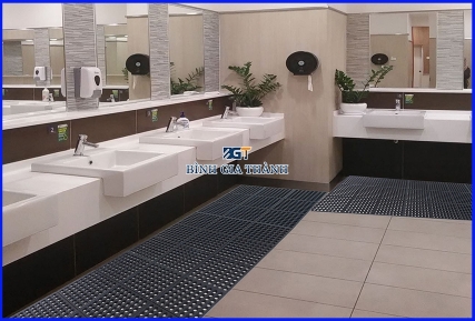 THẢM CAO SU TRẢI SÀN ĐỤC LỖ - Chống trơn trượt - Giao hàng nhanh - Giá tốt 2024