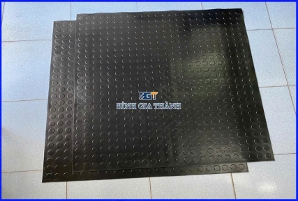 THẢM/TẤM CAO SU VÂN ĐỒNG TIỀN