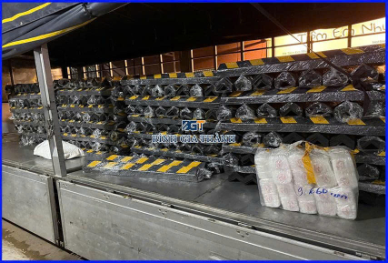 THANH ỐP GÓC CỘT CAO SU 1M CHỐNG VA ĐẬP