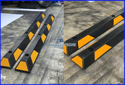 THIẾT BỊ CHẶN LÙI XE CAO SU ĐÚC