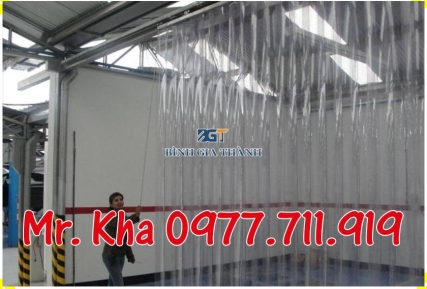 VÁCH NGĂN MÀN NHỰA PVC, RÈM NHỰA PVC
